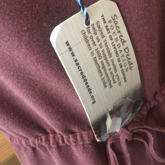 NWT Sacred Threads Top - Picture 6 of 7